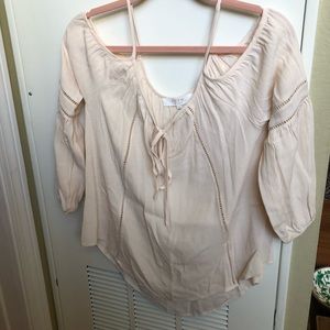 ASTR Cold Shoulder Long Sleeve